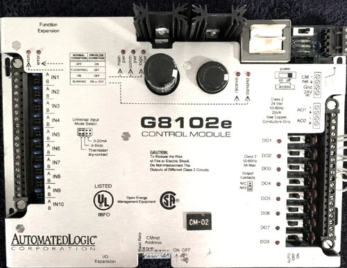 Automated Logic G8102e GX-Line General Purpose Direct Digital Control Module DDC [Refurbished]