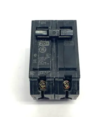 Used General Electric Circuit Breaker 2-Pole Type THQB, HACR Circuit Breakers Michigan US | Maverick Industrial Sales #1394242