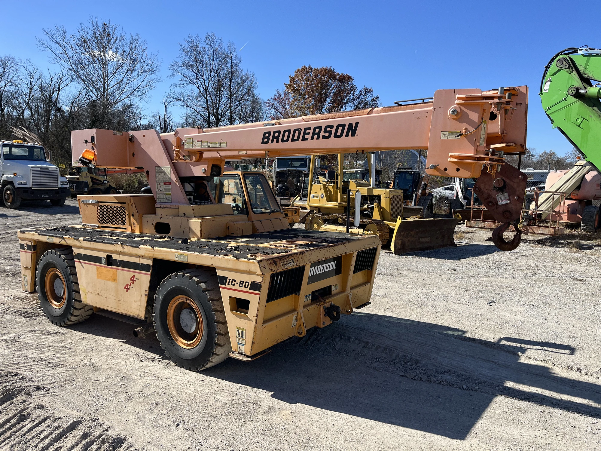 Used 2018 Broderson IC80-3K Carry Deck Cranes Maryland US | Zadoon Equipment #1480821