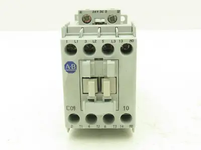 Allen Bradley 100-C09D-10 Motor Starter Contactor 7.5Hp 600V 24VDC Coil Lot of 7