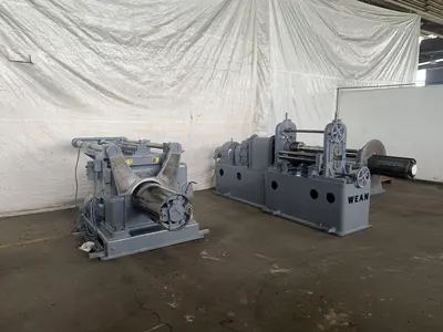 6,000 LB X 24" X .125" WEAN SLITTING LINE. STOCK # 2400119