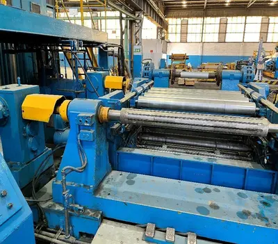 SCHMUTZ FS8 1475 58" FOIL SLITTING LINE (14530) SLITTING LINES | Machinery International LLC (9)