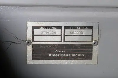 USED CLARKE 578-530
