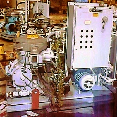 (3) Alfa-Laval MAB 206S-24-60 oil purifiers, SS.