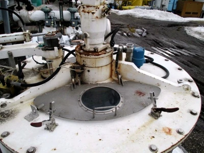Ketema Mark III 48 x 30 perforate basket centrifuge, 316L SS.