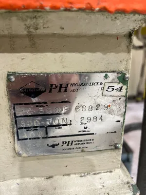 1994 PH HYDRAULICS 4C 300-P Hydraulic Press | Universal Press & Machinery (UPM) (13)