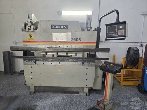 Used ACCURPRESS 7606 Press Brakes Georgia US | The Equipment Hub #877004