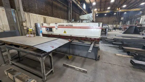 Used MASTEEL MSH-10250 Power Squaring Shears (Inch) Ohio US | G-2000, Inc. #1063292