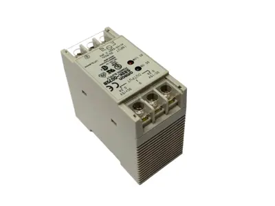 USED OMRON POWER SUPPLY 100-240VAC .25A INPUT 15VDC .2A OUTPUT