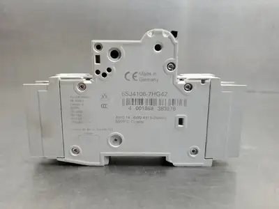 USED Siemens 5SJ41 6A TYPE NSJ Circuit Breaker, 4A, 230VAC w/5ST301.AS