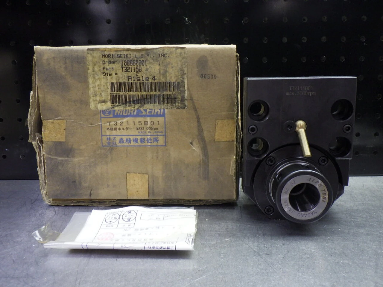 Mori Seiki ER32 Live Milling Head T32115B01 (LOC1986A)