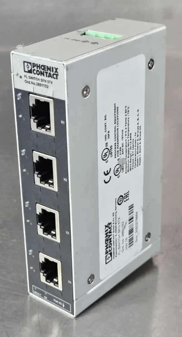 Phoenix Contact FL SWITCH SFN 5TX Ethernet Switch (BIN531)
