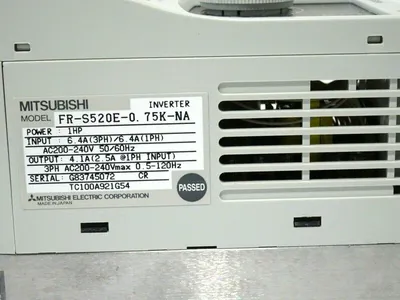 USED MITSUBISHI FR-S520E-0.75K-NA INVERTER FRS520E075KNA