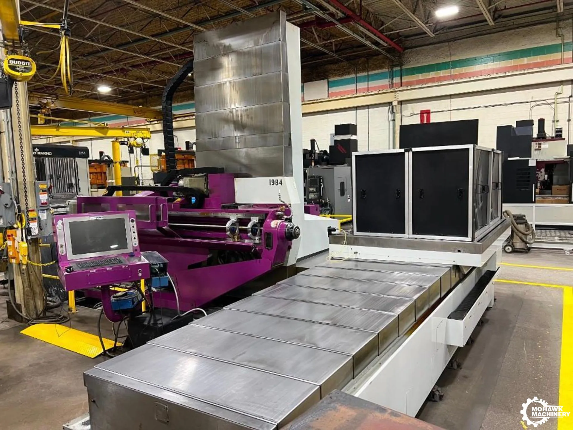 2" x 84" TARUS "TPTCGD508SB" HEAVY-DUTY 4-AXIS CNC DEEP HOLE GUN DRILL w/TPI 2000 PC BASED CNC CONTROL - AUXILIARY SPINDLE - HIGH PRESSURE COOLANT - ELECTOMAGNETIC WORK HOLDING CHUCK (2013)