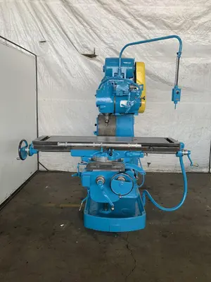 VAN-NORMAN NO. 38 VERTICAL UNIVERSAL 50-TAPER MILLING MACHINE. STOCK # 0255424