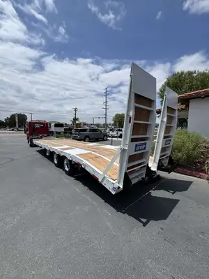 New | in-Stock 2027 FELLING FT-45-2-LP Flatbed Trailers California US | Commerce Truck Equipment Sales #1548760