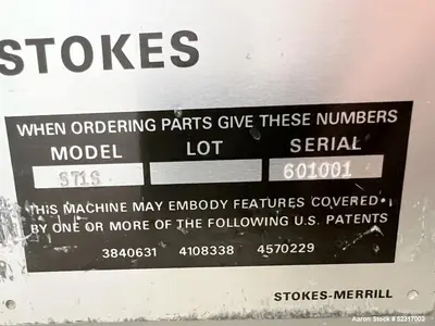 USED STOKES 571S