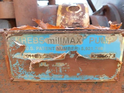 Used KREBS MM400-D43U Pumps Ohio US | Equipment Recovery Corp. #1330730