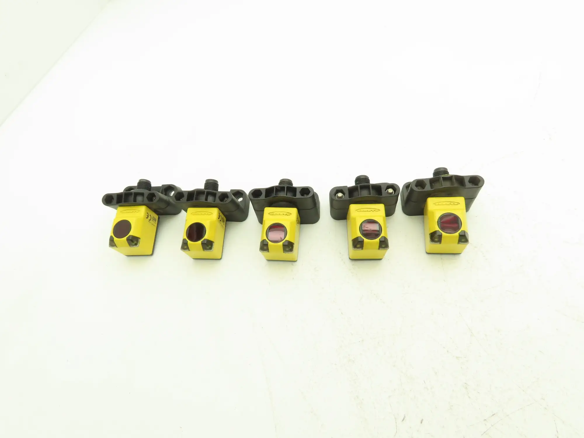 Banner Q25SP6LPQ Right Angle Base Mount Retroreflective Sensor 10-30VDC Lot of 5