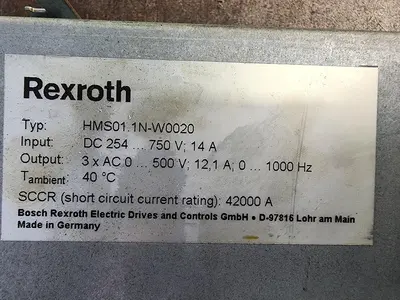 USED REXROTH HMS01.1N-W0020-A-07-NNNN