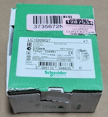 NEW Schneider Electric LC1D09G7