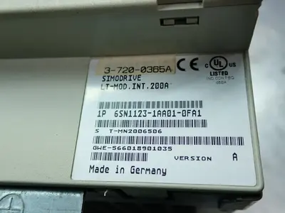 Used SIEMENS 6SN11231AA010FA1 AC Drive Power Modules Ohio US | HGR 24 #903203