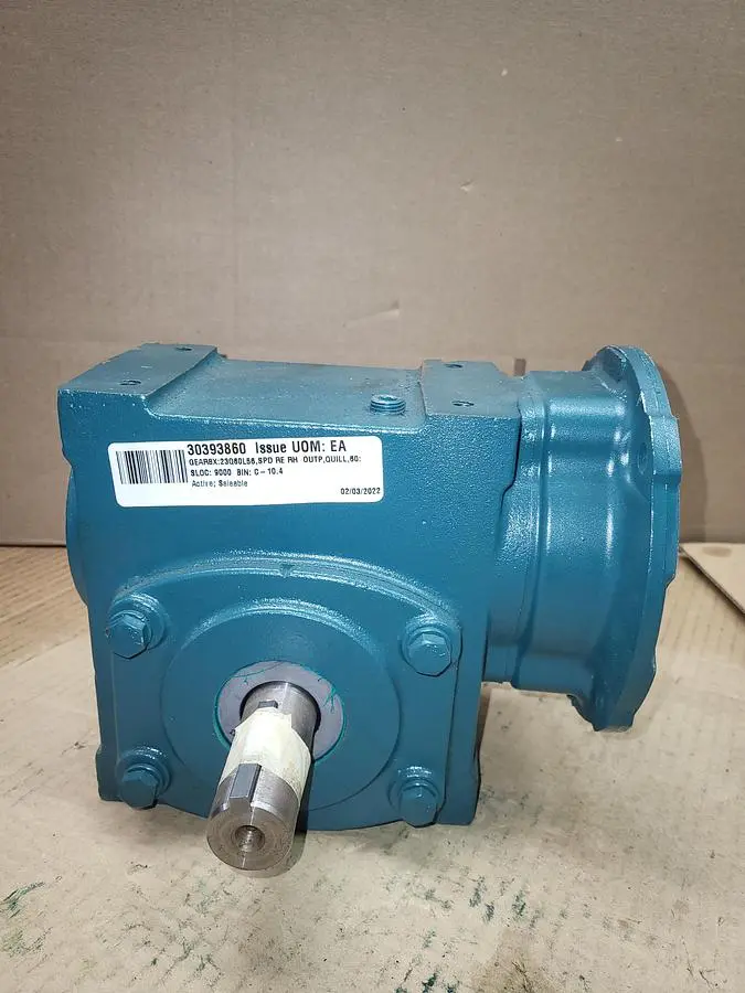 New | in-Stock TIGEAR 2 TIGEAR-2 RIGHT ANGLE WORM GEAR REDUCER 23Q60L56 60:1 RATIO *NEW NO BOX* Speed Reducers | ND Industrial Surplus #1225359