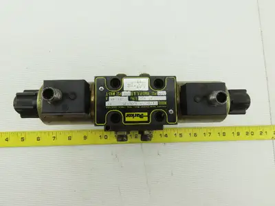 Parker PRDM2PP21SNS Pressure Reducing Module 24VDC Hydraulic Valve Subplate Assy