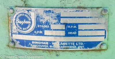 USED SULZER BINGHAM 14X14X15.5 HSB