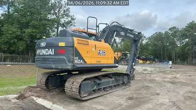 Used 2025 HYUNDAI HX160AL Crawler Excavators Florida US | National Equipment Dealers #1422276