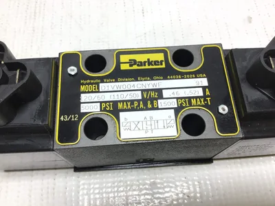 Parker D1VW004CNYWF Hydraulic Valve 110/120V 50/60Hz