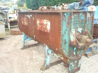 1,400L Gardner M/S U Trough Mixer