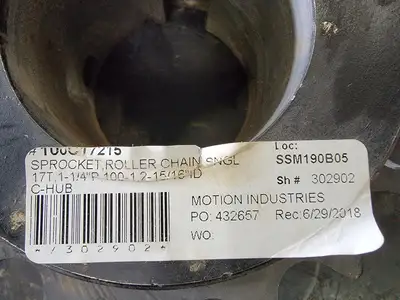 Roller Chain Sprocket 100C17215