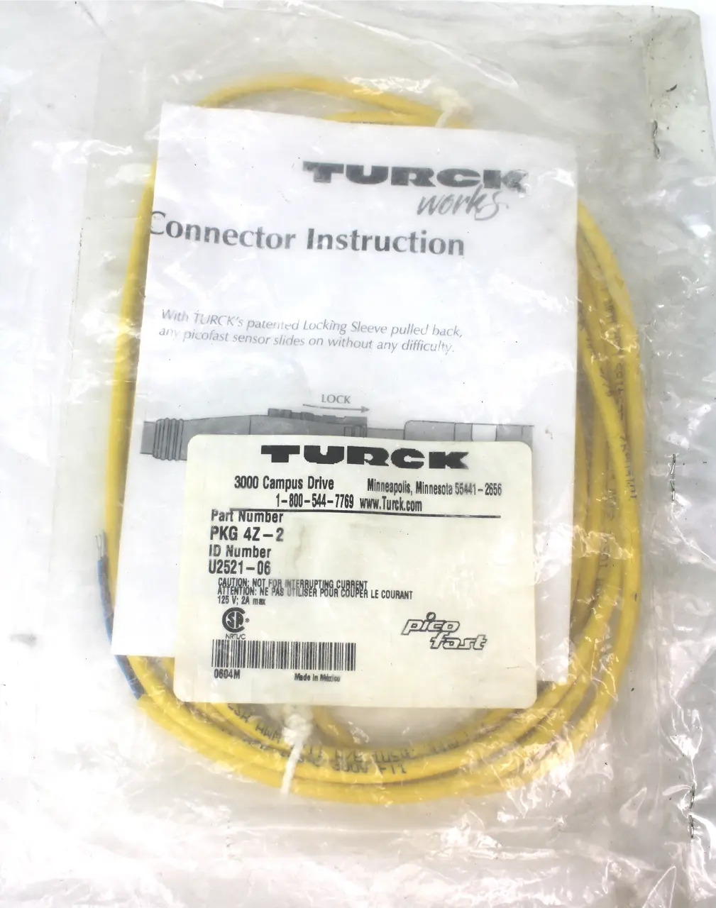 NEW TURCK PKG 4Z-2