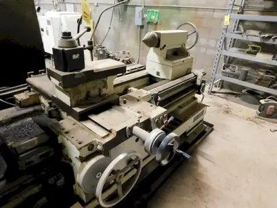 32" X 60" BIRMINGHAM MODEL #DL3260 GAP BED ENGINE LATHE 2006 5" HOLE : YOBRO #25339