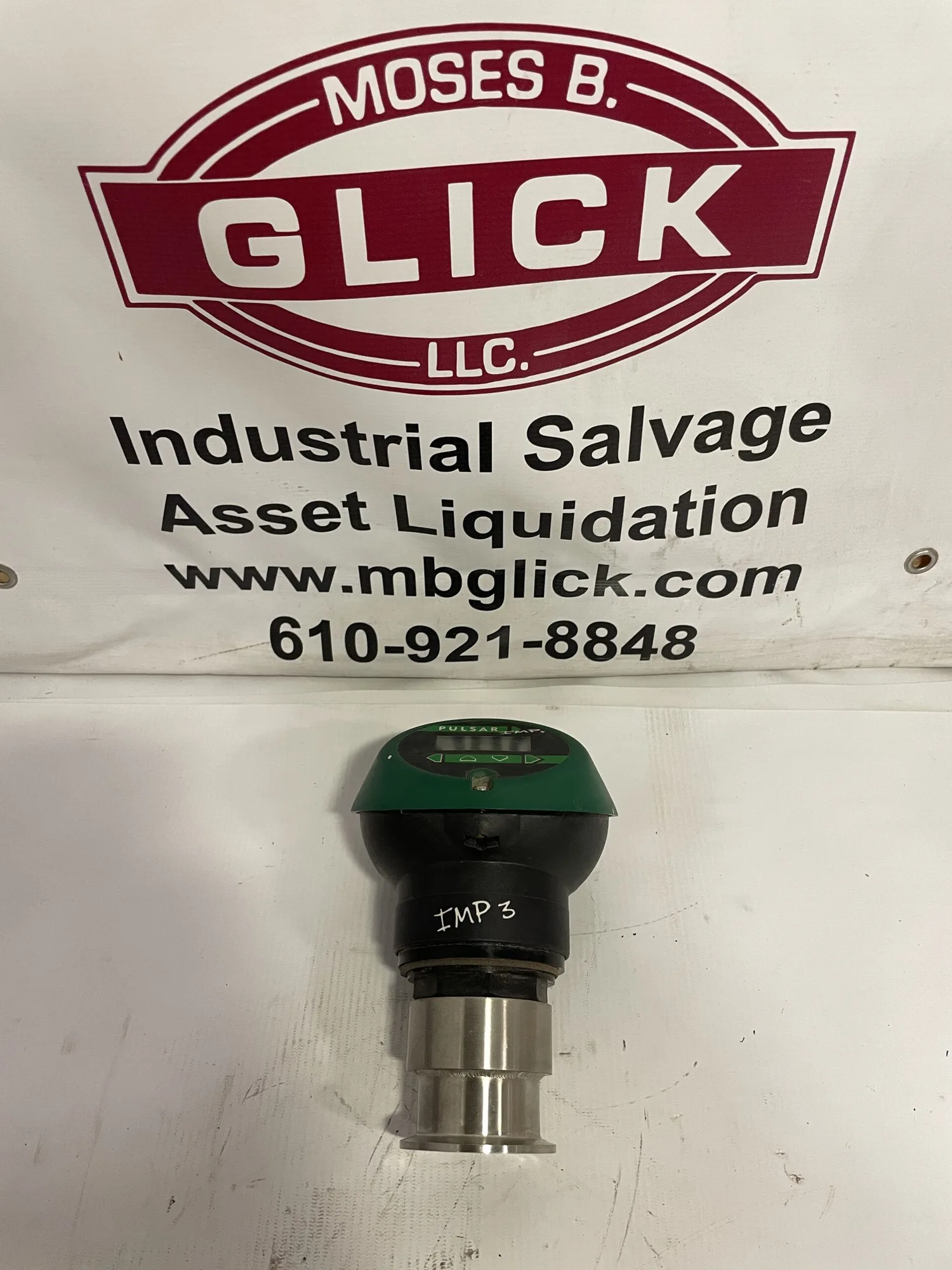 Pulsar IMP3 Non Contacting Ultrasonic Level Sensor 11-30VDC 125KHZ 200mm-3m