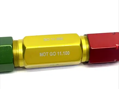 GS420283, CL-X | Hemco CL-X Class X Pin Gage GO 11.00 NOT-GO 11.100 GS420283 - Used