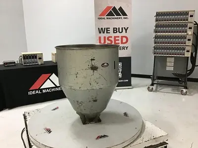USED METAL FABRICATOR HOPPER