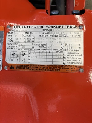 Used 2004 TOYOTA 7FBEU20 Misc Forklifts Wisconsin US | Forklifttrader.com #1394847