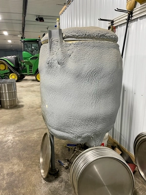 Vertical Tank, ss 145 gallons