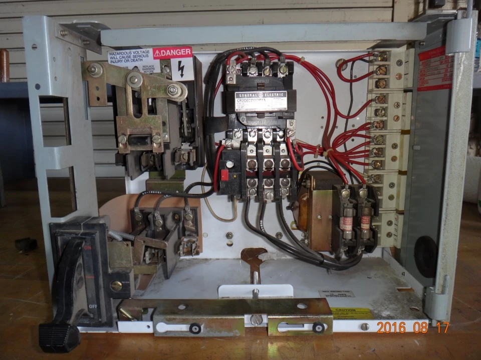 General Electric 8000 Series Size 1 Motor Control Bucket