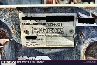 Used 2010 ZANETIS RH48200TLTCAT Cold Planers Utah US | Proxy Equipment #1385183