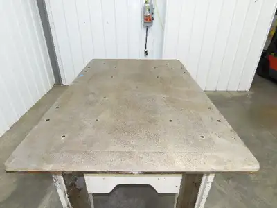72x46" Steel Welding Layout Table 1" Thick Top Fabrication Work Bench