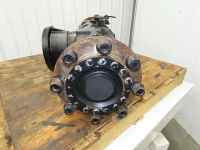 Hyster E100XN Forklift Front Dual Wheel Drive Axle Assembly 8-Lug Off E100XN