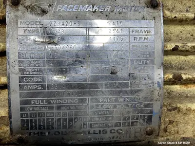 Used Tolhurst 30” Basket Centrifuge | Top Unload | 0–1000 RPM | Stainless Steel
