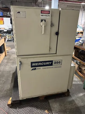 Mercury 200 AAC Engineering Systems High Energy Deburring System Centrifugal Disc Finishing & Cleaning Machines | Global Machine Brokers, LLC (5)