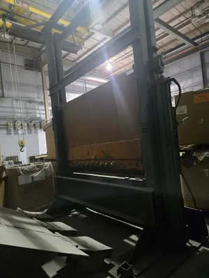 Guillotine Rubber Bale Cutter 86" Wide Blade