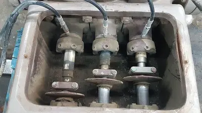 USED GARDNER DENVER TDDB TRIPLEX PUMP
