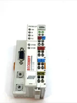 Used Beckhoff PROFIBUS Bus Terminal Controller, integrated PLC, Fieldbus Inte. PLC Processors Michigan US | Maverick Industrial Sales #1395016