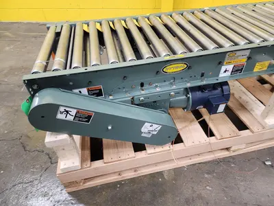 Used HYTROL V-BELT CONVEYOR Roller Conveyors Wisconsin US | Packer City Sales #1316852